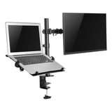 Suporte De Mesa Duplo Para Monitor E Notebook Tm22nb