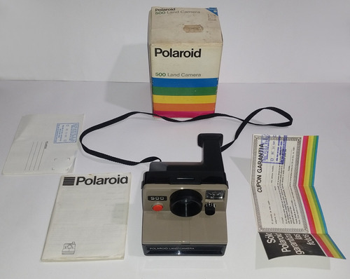 Camara Instantanea Polaroid Mod. Appareil Land 500 Año 1981