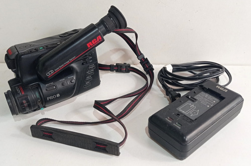 Câmera Filmadora Antiga Rca Pro 850 Ccd + Carregador Bateria
