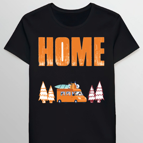 Remera Home Is Where We Park It Camping Quotes Grapdesig0874