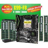 Kit Placa Mãe F8 + Xeon E5 2683 V4 + 256gb