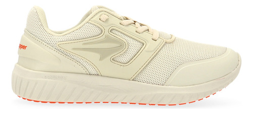 Zapatilla Topper  Fast Beige/coral