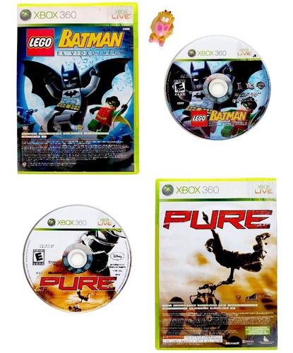 Lego Batman + Pure Xbox 360 En Español 