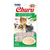 Snack Para Gatos Ciao Churu Sabor Atún Con Pollo Pethome