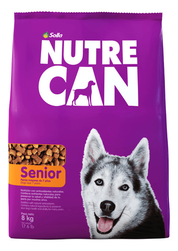 Alimento Para Perro Nutrecan Senior 8 Kg
