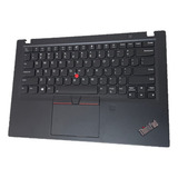 Teclado Palmrest Lenovo Thinkpad T490s E490s Iluminado Ing