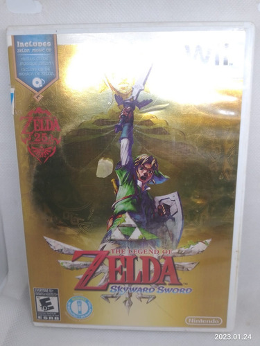 The Legend Of Zelda Skyward Sword 25th Anniversary Wii Semi