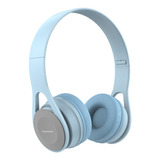 Fone De Ouvido Over-ear Dobrável Telefunken Tf-h300 Lb Azul