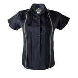 Guayabera Yucateca Mujer, Blusa Yucateca, Dama D'yuvas