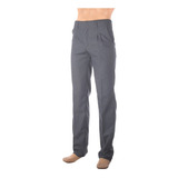 Pantalon De Vestir Colegial Sarga Gris