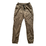 Jogger Pantalon Dril Informal Cargo Estilo Casual