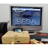 Console Sega Saturn Com Saroo Sd 32gb Atualizado Com Jogos