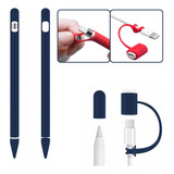 Capa Silicone Proteção Caneta Para Apple Pencil 1ª Geração