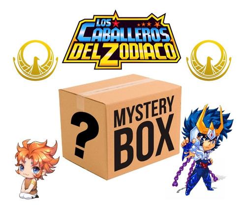 Caja Misteriosa Mystery Box Saint Seiya Caballeros Zodiaco