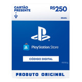 Cartao Playstation Psn Gift Card Br R$ 250 Reais Instantâneo