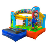 Juego Inflable Brincolin Economico Cubo Mario Bros De Moda