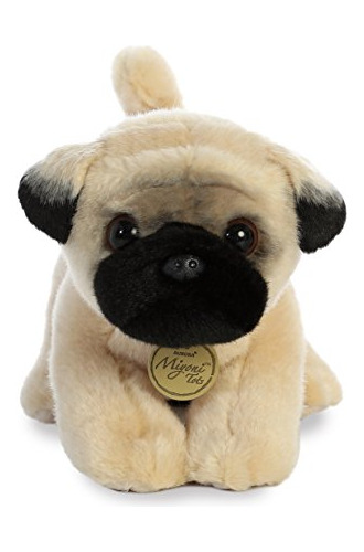 Aurora® - Adorable Cachorro Pug De Peluche Miyoni®, Detalle