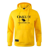 Blusa Moletom Oakley Califórnia Com Capuz Ótima Qualidade