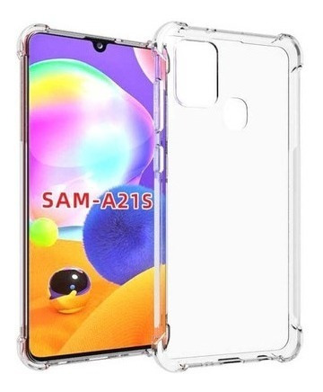 Funda Transparente Antigolpe Para Samsung A10s A20s A21s