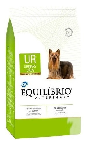 Ração Equilíbrio Veterinary Urinary 7.5kg Cães Equilíbrio