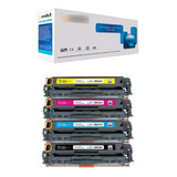 Kit 4 Toner Cb540 Cb541 Cb542 Cb543 Cp1215 125a 1510 Evolut