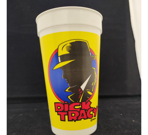Vasos Dick Tracy Coca Cola Año 1990