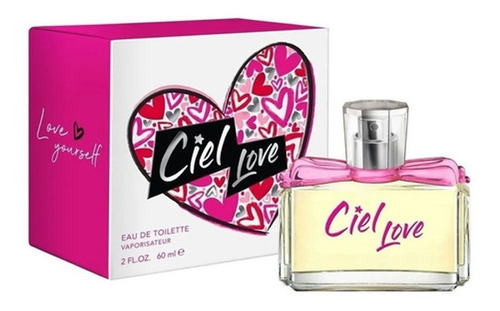 Perfume Mujer Ciel Love Edt Fragancia Original 60 Ml