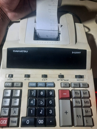 Calculadora Con Impresor Daihatsu D I 1500t
