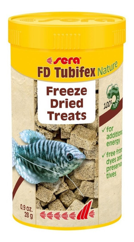 Alimento Para Peces Sera Fd Tubifex 250ml/ Fauna Salud