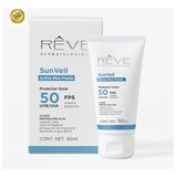 Reve Protector Solar Sunveil Fluido 50fps 50ml Active Plus