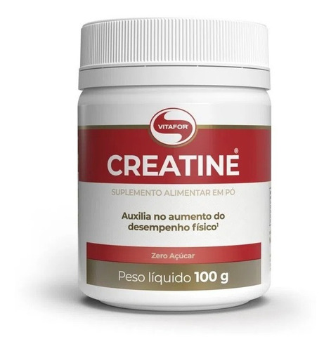 Creatina Creatine Monohidratada 100g Vitafor - Original