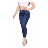Umarah® Jeans Mujer Mezclilla Stretch Pushup Trabillas Lt52