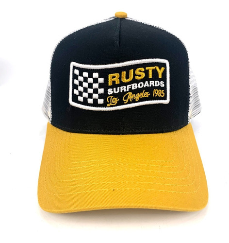 Gorra Trucker Rusty Racing Jr Niño 
