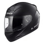 Casco Para Moto Integral Rookie Ff352 Negro Mate Matt Black Talle L