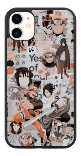 Funda Protector Para iPhone Naruto Vs Itachi Collage