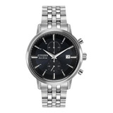 Citizen Dress Classic Black Dial Ca7068-51e Color De La Correa Plata Color Del Bisel Plata Color Del Fondo Negro