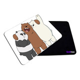 Mousepad Liso 20x17 Cm Escandolosos We Bare Bears Grafimax