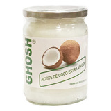 Aceite De Coco Orgánico Ghosh 500ml 100% Extra Virgen