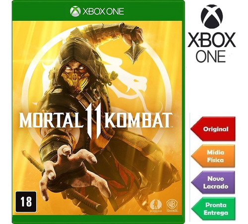 Mortal Kombat 11 - Xbox One - Novo E Lacrado!