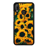 Funda Protector Para Huawei Flores Girasoles Mujer Moda 2