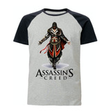 Remera Ranglan Gris - Assassins Creed - Gamer