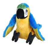 Peluche Guacamaya Ara Amarillo Azul Wild Republic Cuddlekins