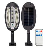 X2 Foco Led Mini Reflector Con Panel Solar 100led 110w 