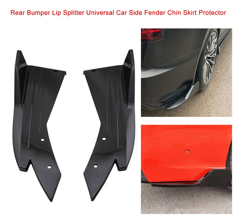 Protector Universal Divisor Labio Trasero Faldón Spoiler Aut