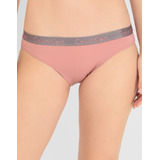 Calvin Klein Panty Rosa Oscuro Con Logo Original