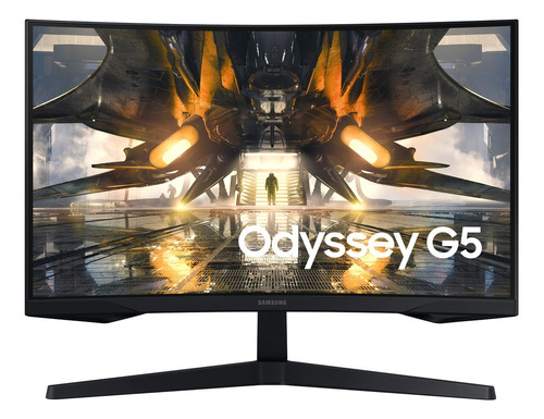 Monitor Samsung Odyssey G5 27   Gaming Qhd 165hz Curvo 1000r