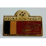 Pin Coca Cola Italia 90 Futbol Bandera Alemania G10