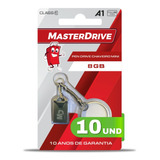 Kit 10 Mini Pendrive 8gb Atacado Masterdrive Original