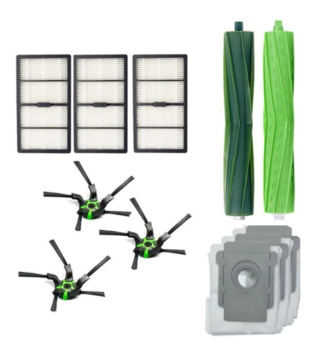 Pack Full Repuesto Aspiradora Robot Irobot Roomba S9 S9+ Kit