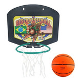 Tabela De Basquete Infantil C/ Mini Bola E Rede Basketball